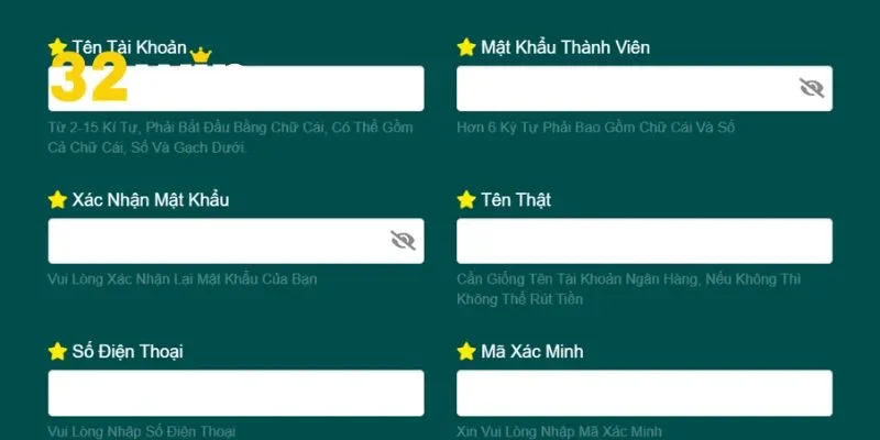 Sân chơi thu thập thông tin cá nhân qua bước đăng ký